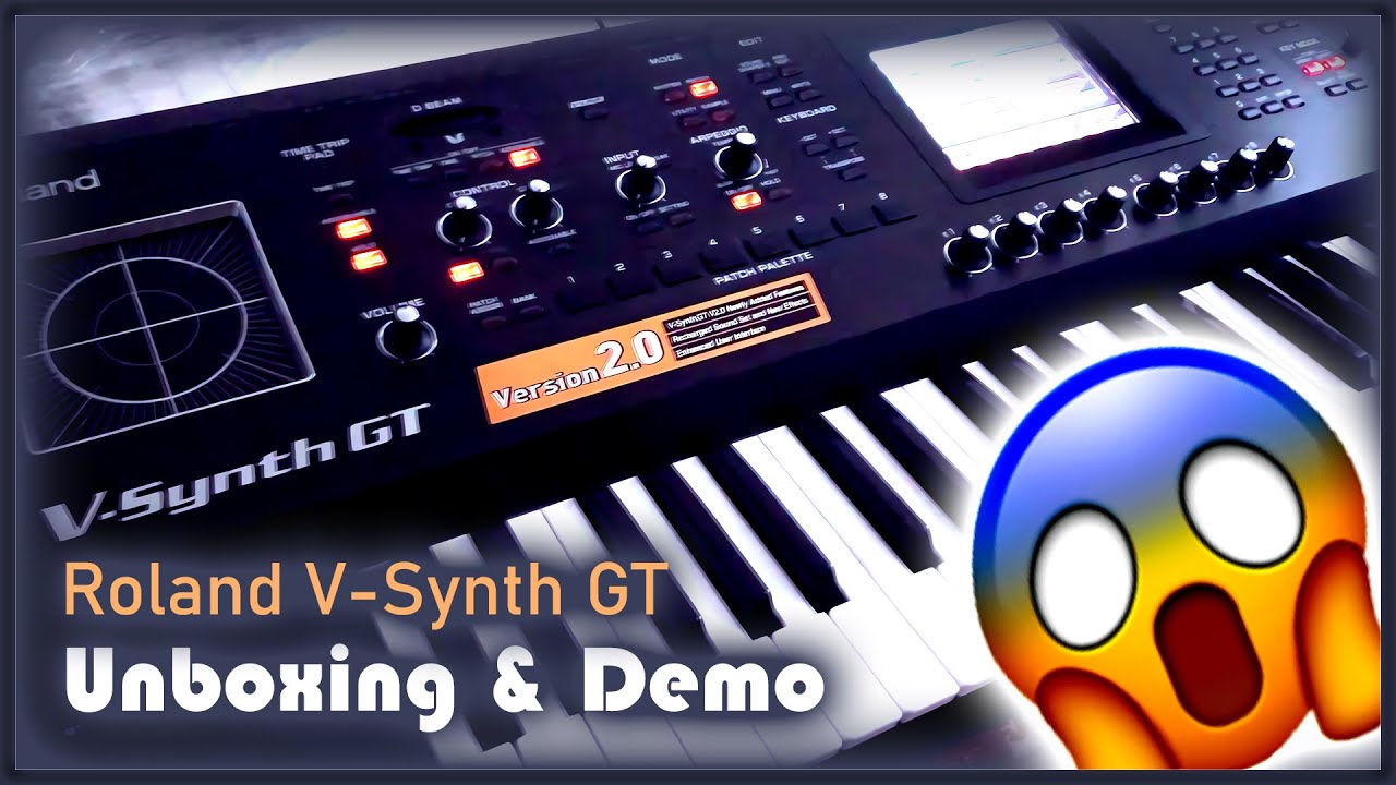 Synth UNBOXING & DEMO - Roland V-Synth GT 🤯😱 Deal of the year? VSYNTH
