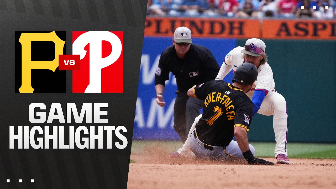 Pirates vs. Phillies Game Highlights (5/18/25) | MLB Highlights