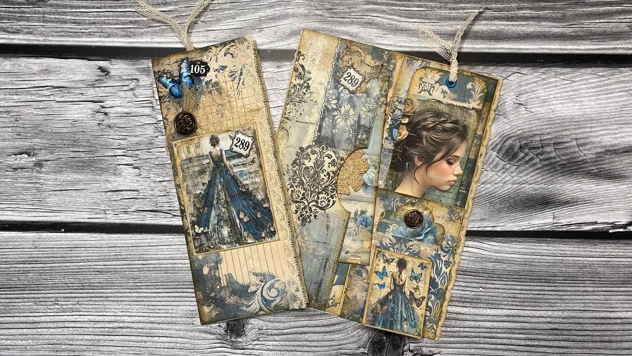 Многокарманный сгиб для ваших журналов #papercraft #junkjournal
