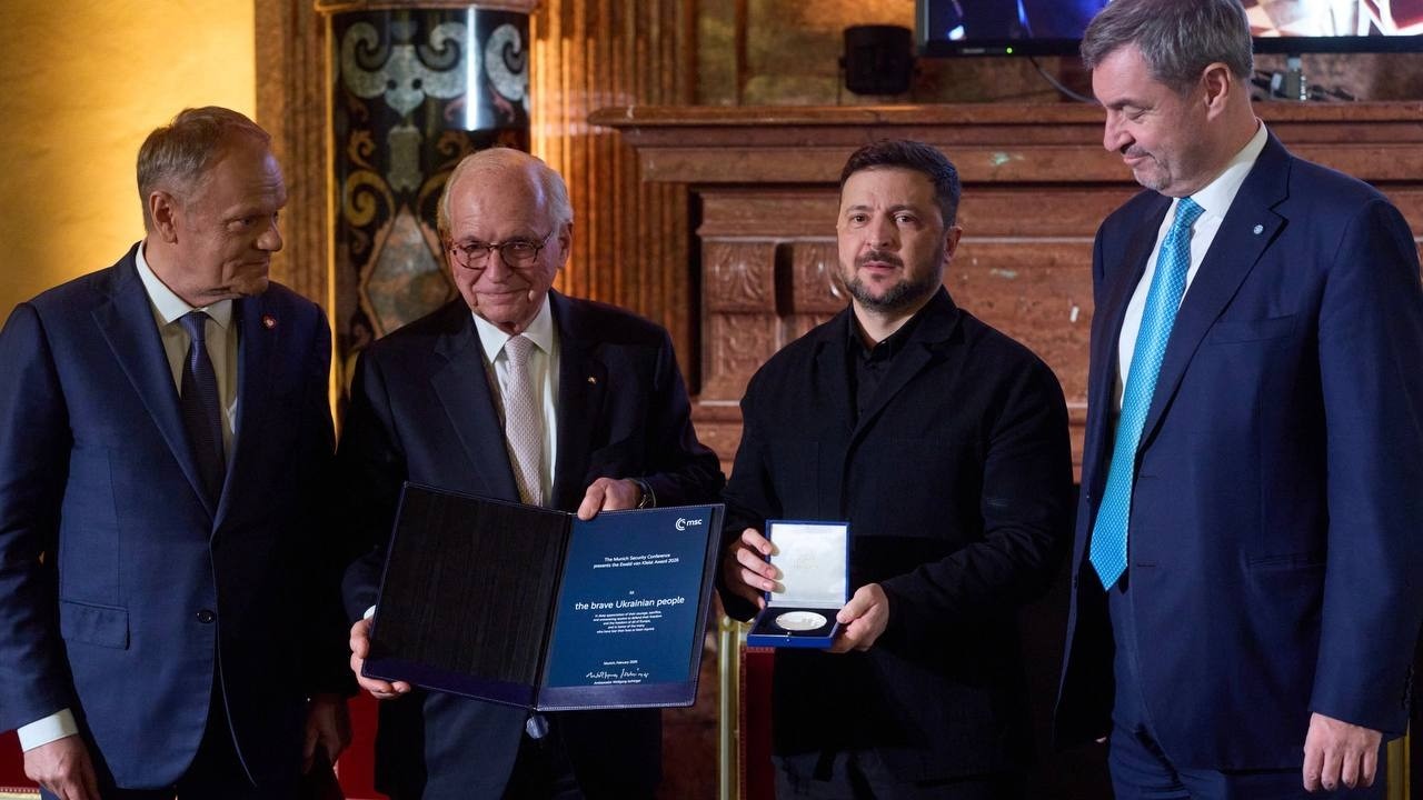 Виступ Володимира Зеленського на церемонії вручення Премії імені Евальда фон Кляйста