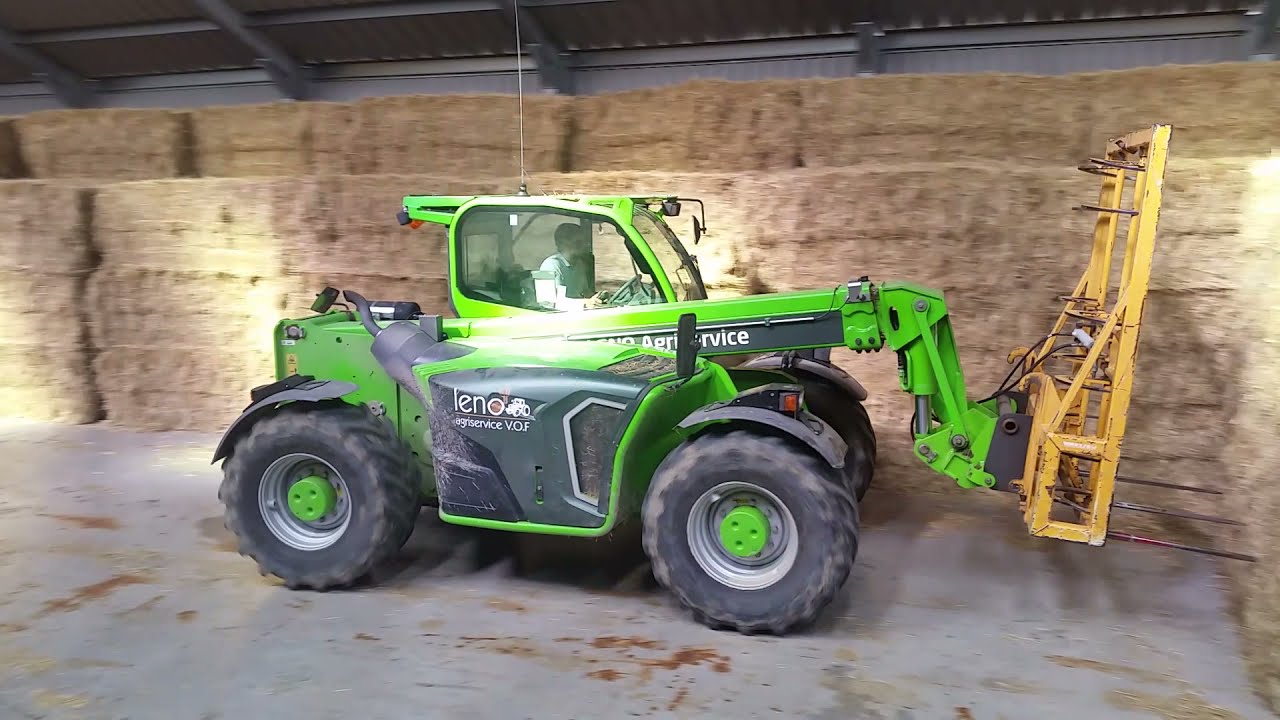 Merlo verreikers in gebruik bij LENO Agriservice