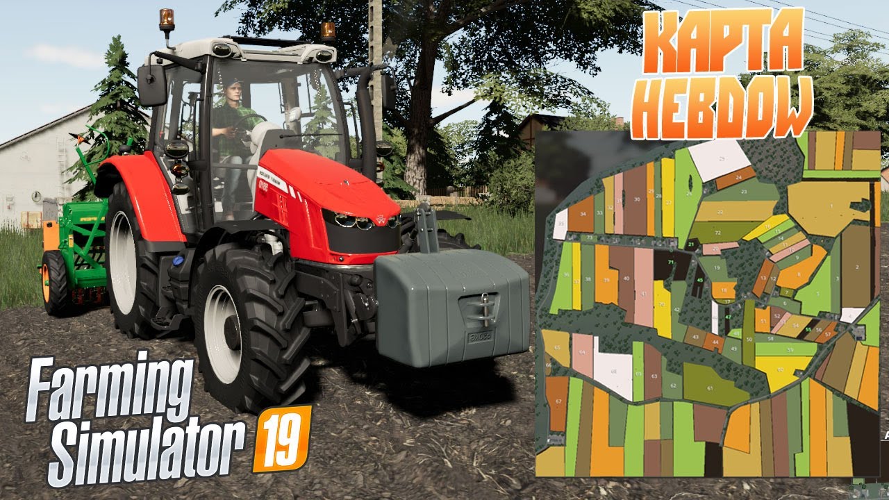 Карта Hebdow Лучший выбор любителя фермерства - Farming Simulator 19