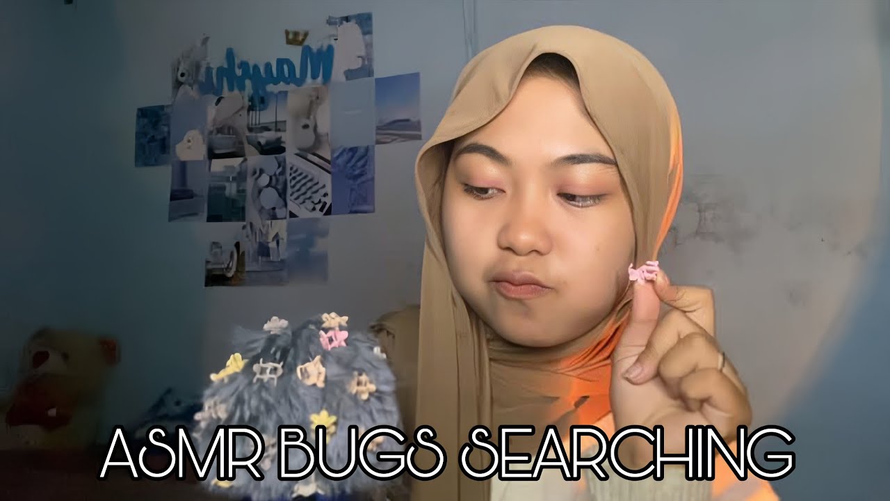 ASMR Bugs Searching  🐛🪰 [ Mouth Sounds ]