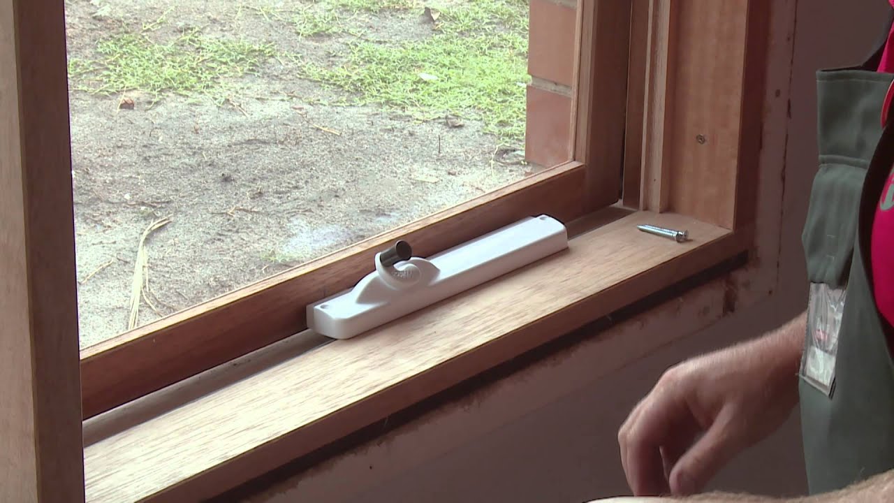 How To Install Window Awning Winders - DIY At Bunnings