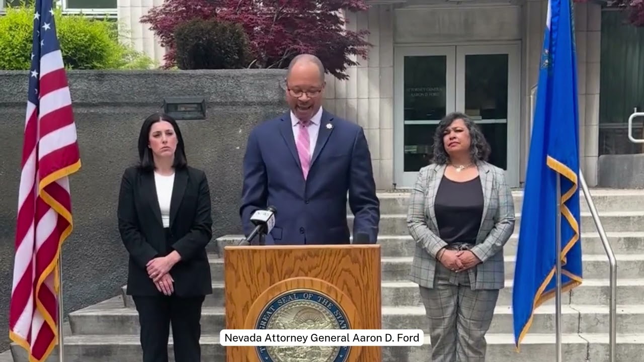 Press Conference on Charges Filed in the Failed Lovelock Fiber Optic Project