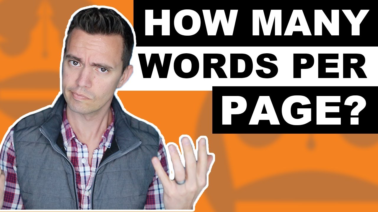 The Right Number of Words Per Page For Your Book