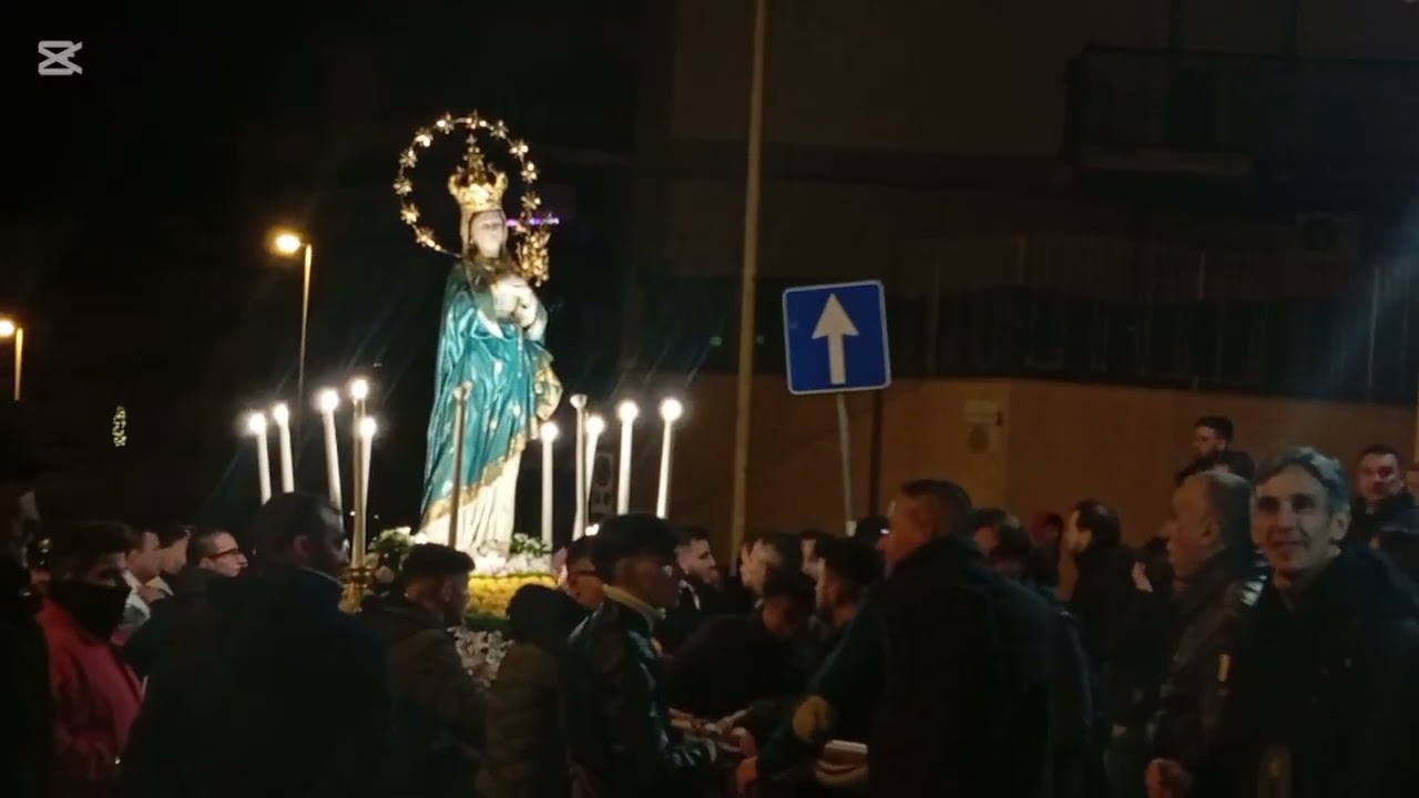 processione madonna di notte il ritorno termini Imerese
