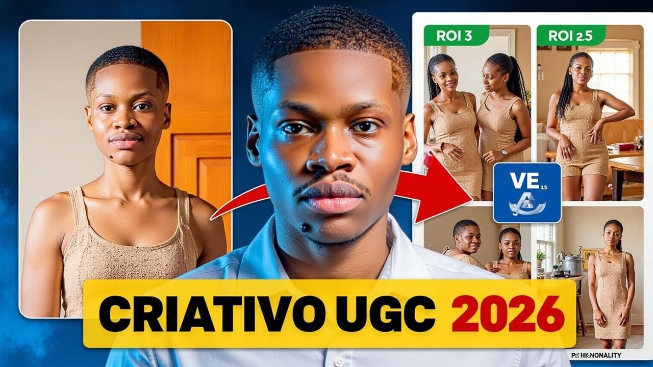 Criativos UGC 2026: Se Voc&ecirc; N&atilde;o Usa IA, Est&aacute; Atrasado