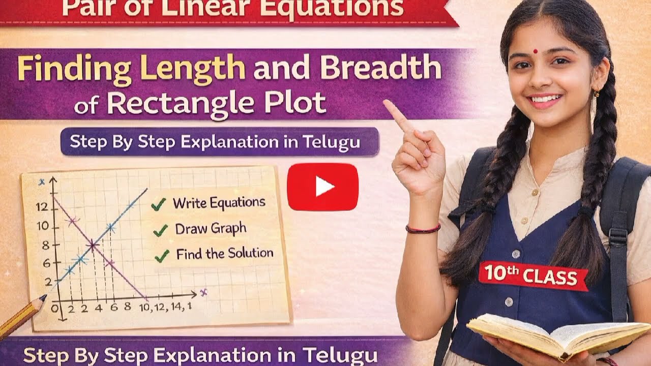 👉 Consistency of Pair of Linear Equations | Class 10 Maths