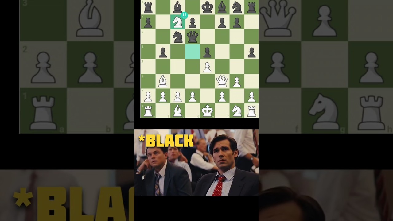 brilliant knight sacrifice #brilliant #chess #knight #sacrifice sacr