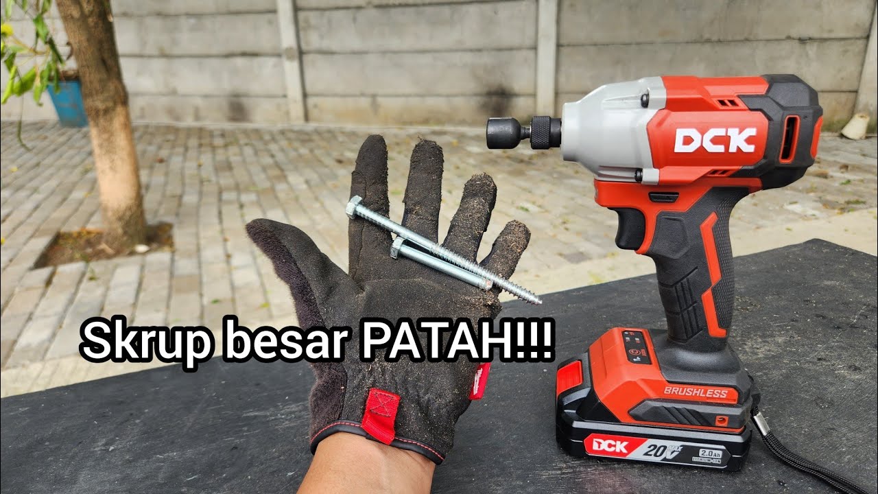 semoga gak ghoib!! || cordless brushless impact driver DCK KDPL03-14