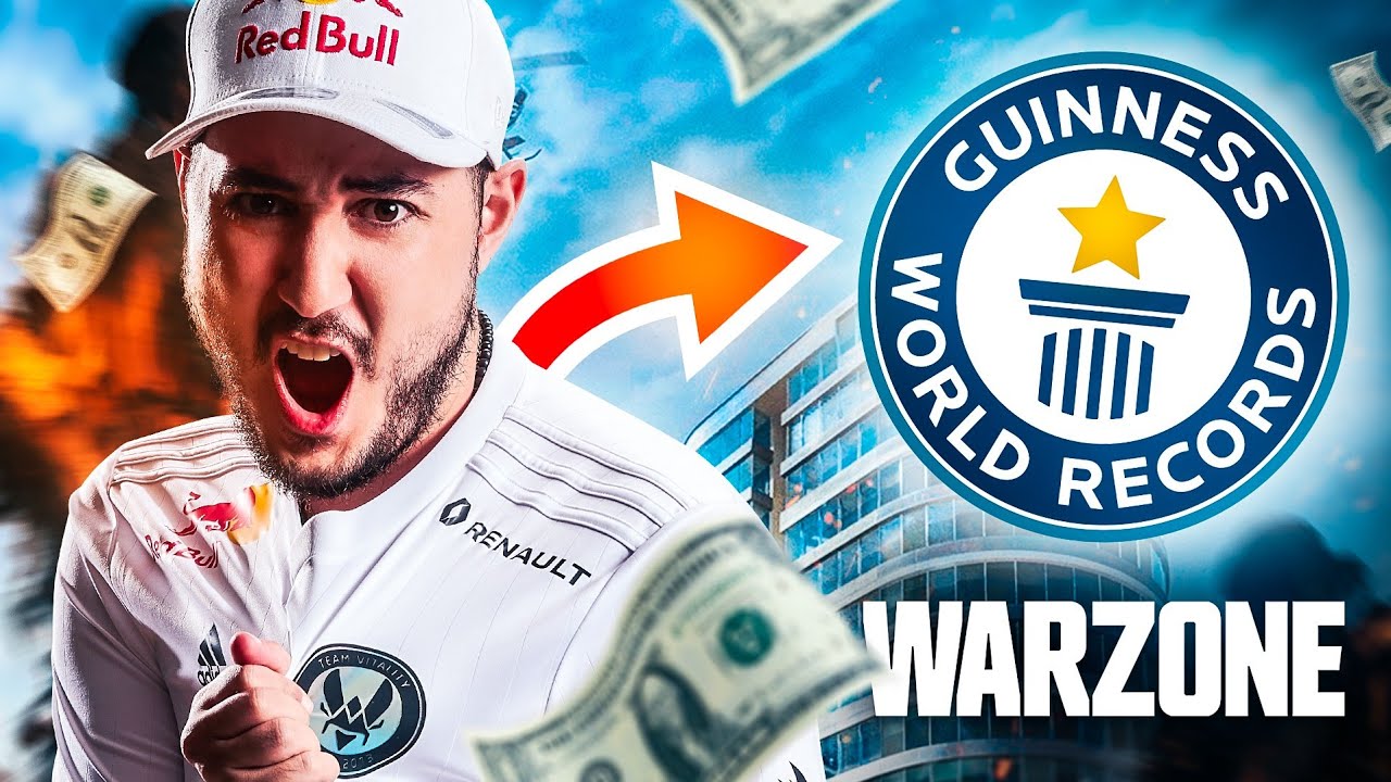 Le RECORD de KILLS sur WARZONE pour 75 000€ 🔥