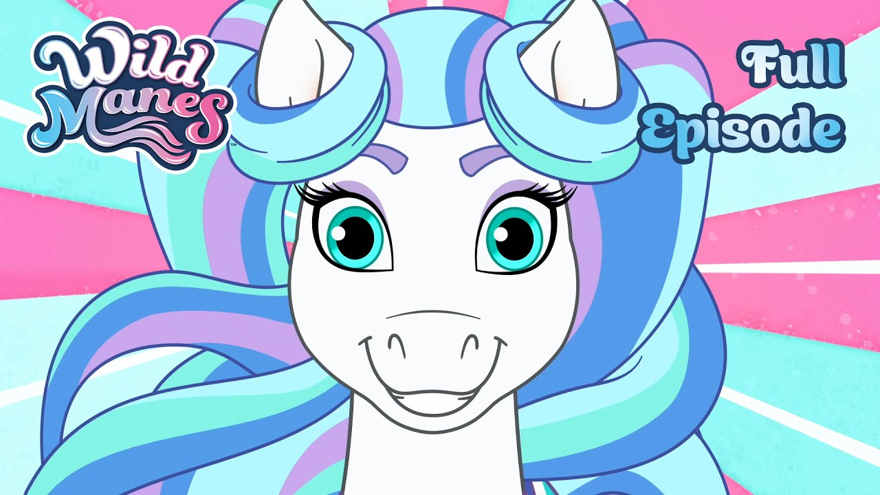 Two Peas in a Podcast 🫛🎙️ Full Episode 🐴 Wild Manes | Ep. 38 | New Cartoon for Kids