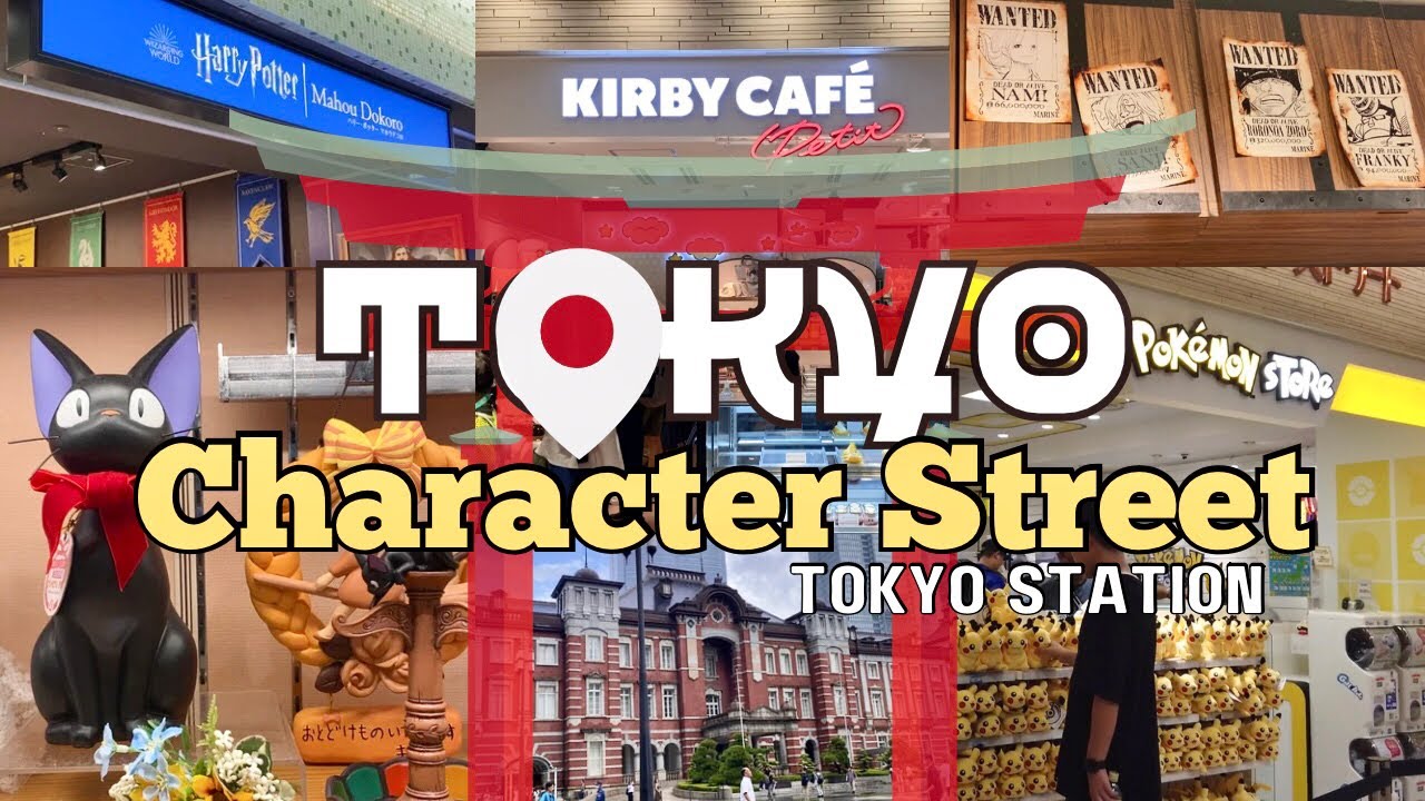 LIVING IN JAPAN 019 | Tokyo Character Street | Tokyo Station