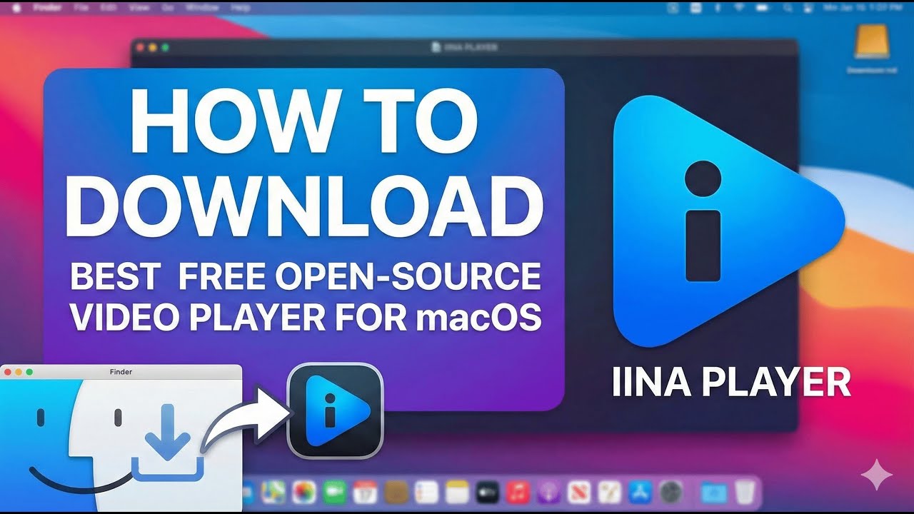 Best video player for Mac | download iina video player for Mac. #MacBook #videoplayer #opensource