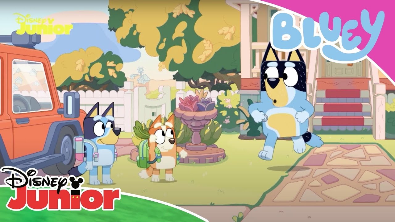 Bluey | O Pai Leva À Escola