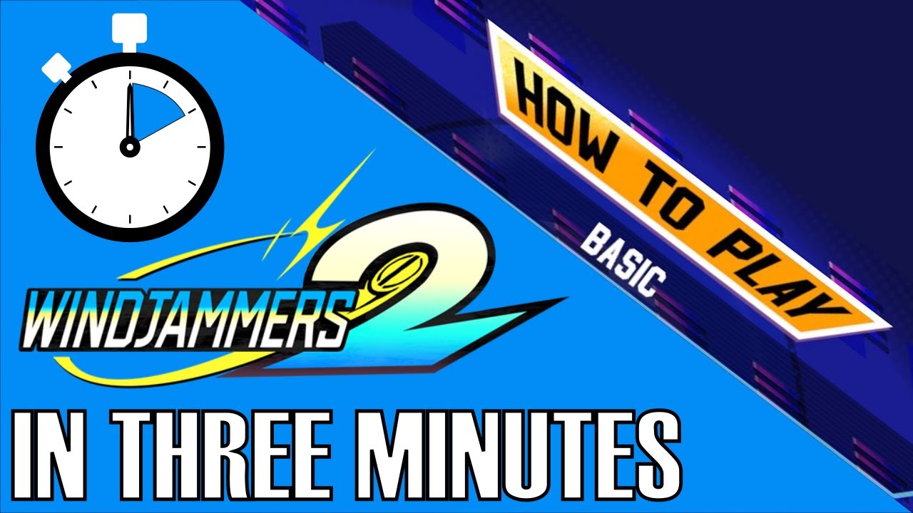 WINDJAMMERS 2: HOW TO PLAY IN 3 MINUTES