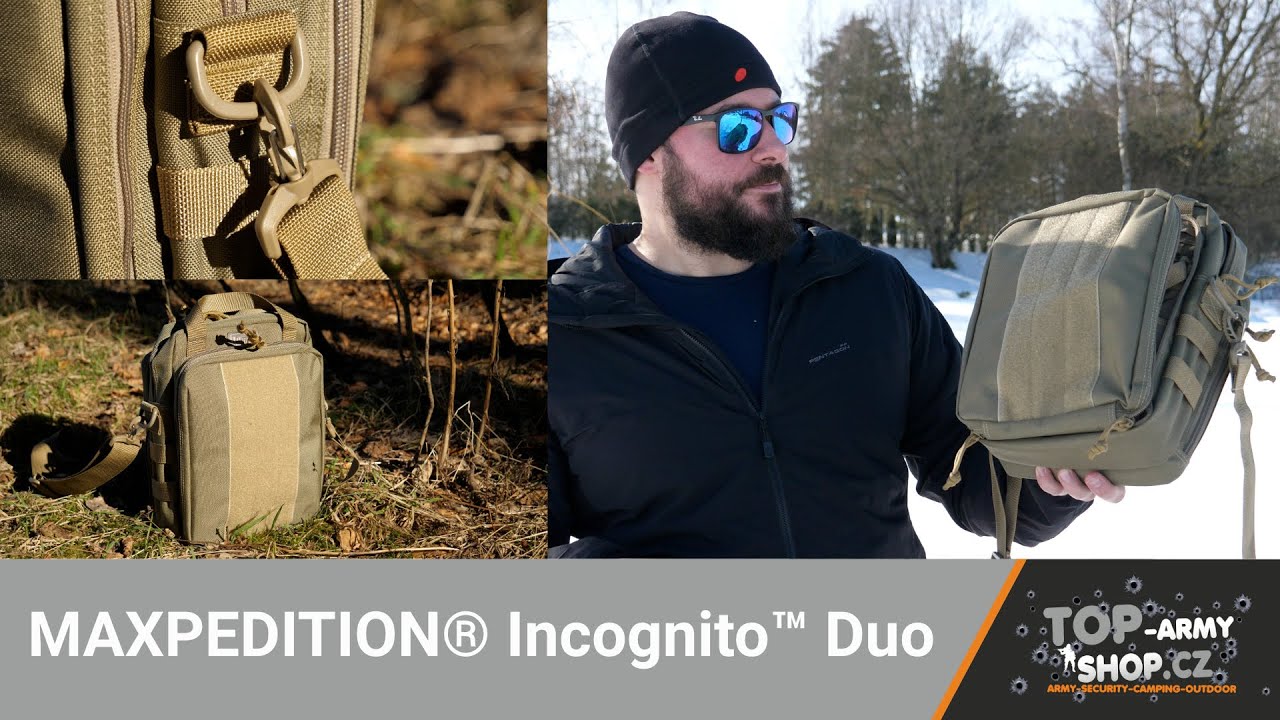 Taška přes rameno MAXPEDITION® Incognito™ Duo - Nenápadný společník! Rigad