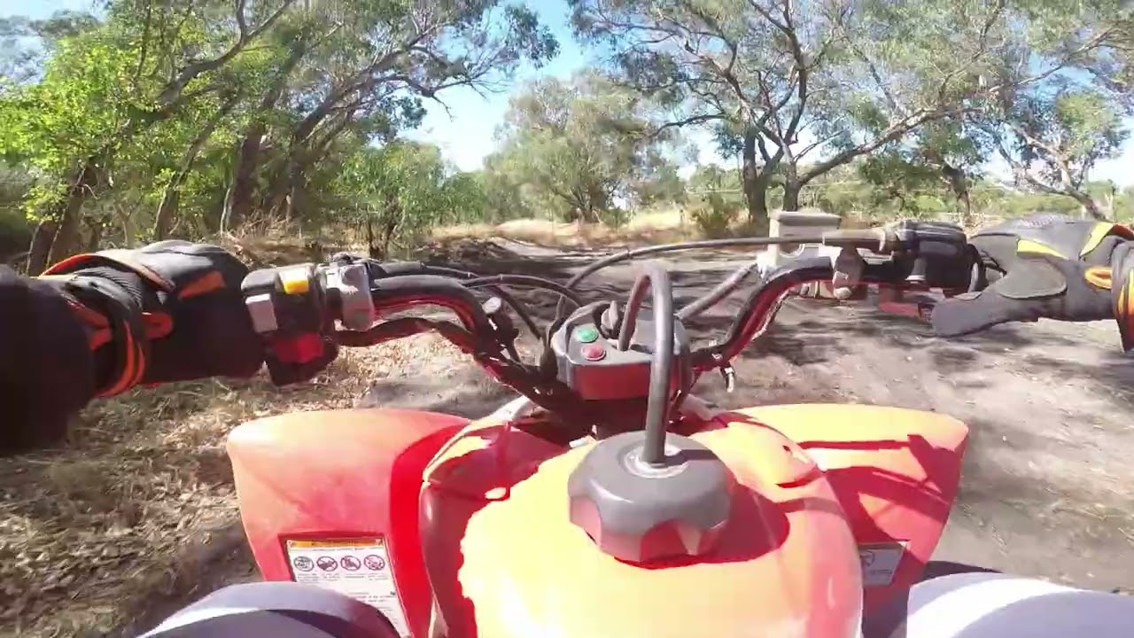 First Ride TRX250X (Girlfriends)