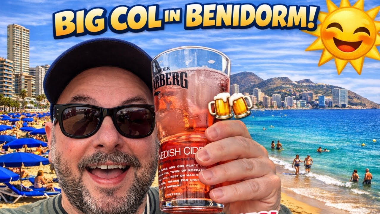 BOOZY BRITS go on CRAZY IN BENIDORM!