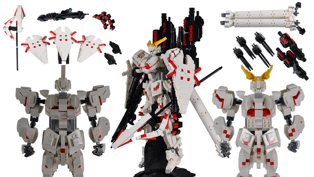 세상 하나 뿐인 레고 풀아머 유니콘 건담 (Lego Full Armor Unicorn Gundam)