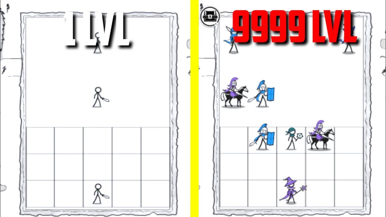 MERGE STICKMAN FIGHT - Android Game Merge Master #gamingboytanjil