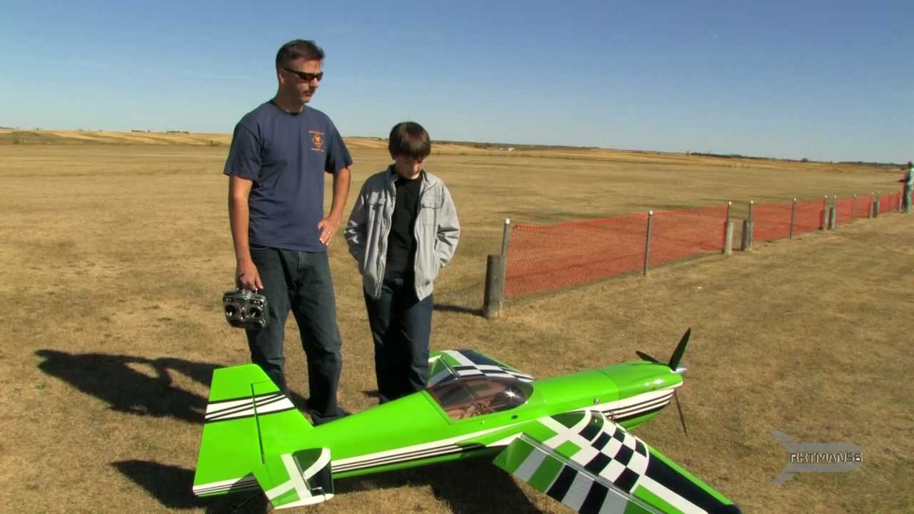 EG AIRCRAFT MXS-R 50cc 3D Flight 1