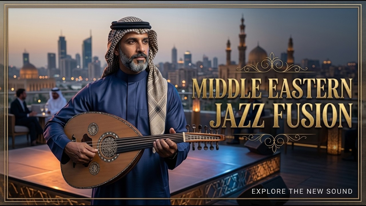 After Midnight in Old Cairo | Middle Eastern Arabian Jazz | for Relaxation & Deep Focus