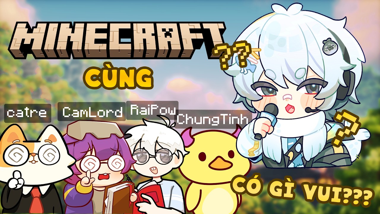 🔴【MINECRAFT】KI KI BÓC TÚI MÙ CHƠI MINECRAFT CÙNG HỘI SIÊU NERD? 🦭🤓 | KI KI CH. | BELBEL STUDIO