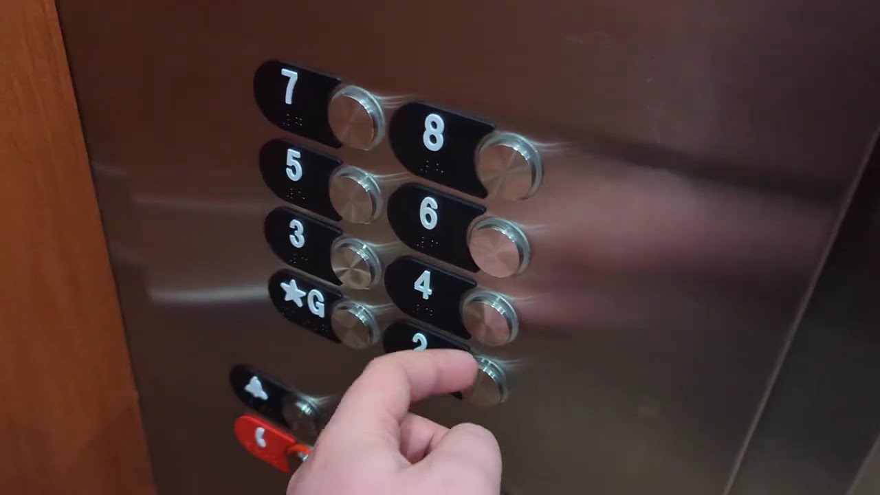 BRAND NEW Bank of 7 2025 OTIS Gen3 Traction Elevators - Great Wolf Lodge, Mashantucket CT