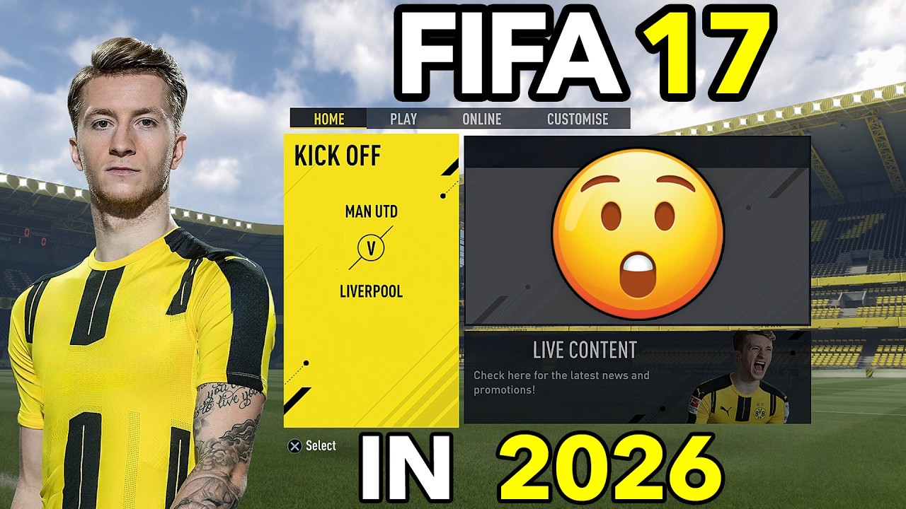 Я снова сыграл в FIFA 17 в 2026 году, и это было...