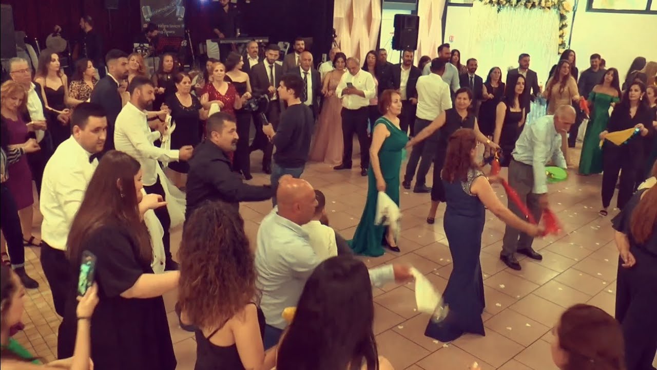 Grup HEWRA - Ilmihan & Serkan Pazarcık Elbistan Düğünü Fransa (Full Sallama 2022)