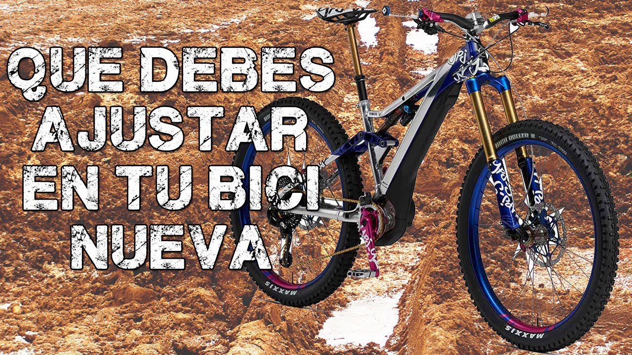 C&Oacute;MO AJUSTAR BICICLETA NUEVA comprada en la web