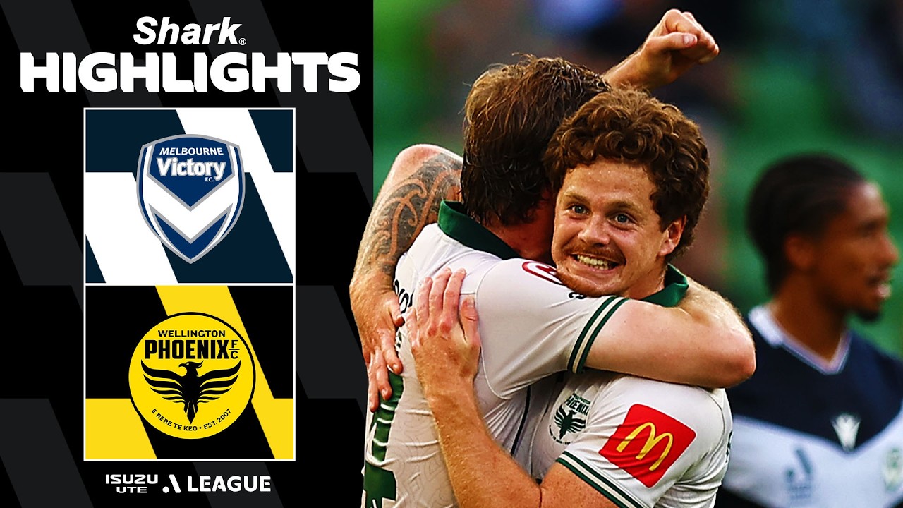 Melbourne Victory v Wellington Phoenix | SHARK HIGHLIGHTS | Isuzu UTE A-League 2025-26 | Round 23
