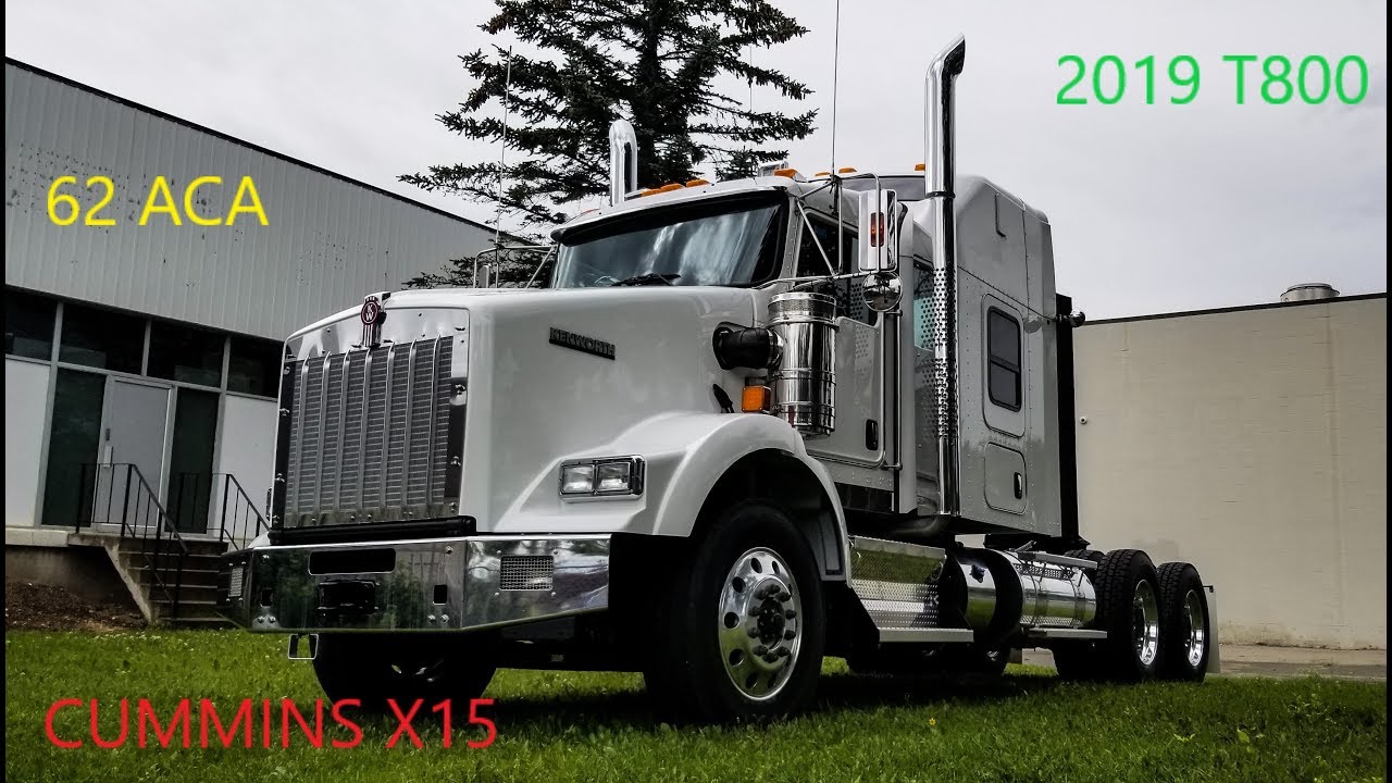 Stock 2019 Kenworth T800 Cummins X15