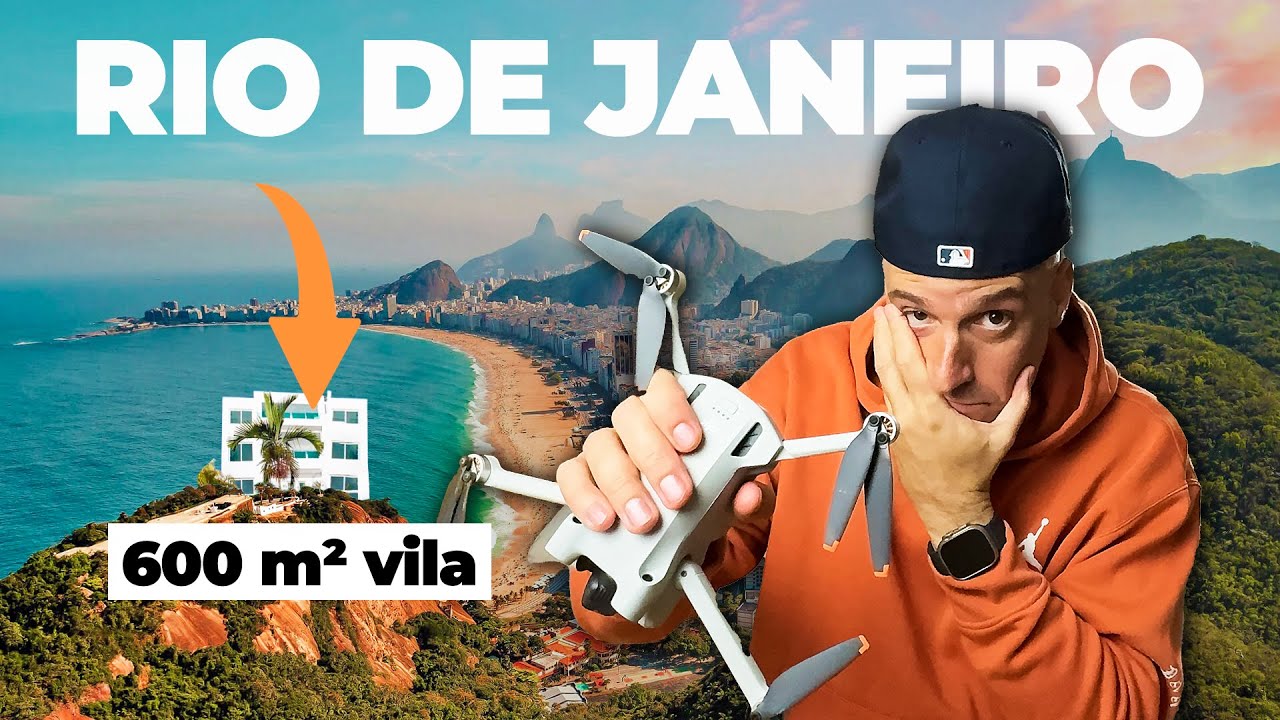 Pronajal jsem si 600m² vilu V RIO DE JANEIRU 🇧🇷 a crashnul dron