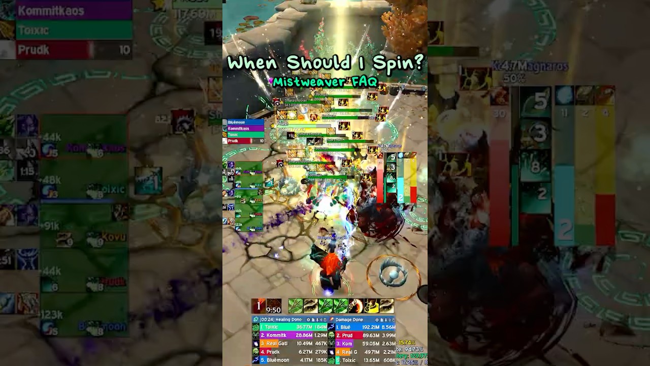 When to Use Spinning Crane Kick &bull;  #thewarwithin #worldofwarcraft #monk #mistweaver