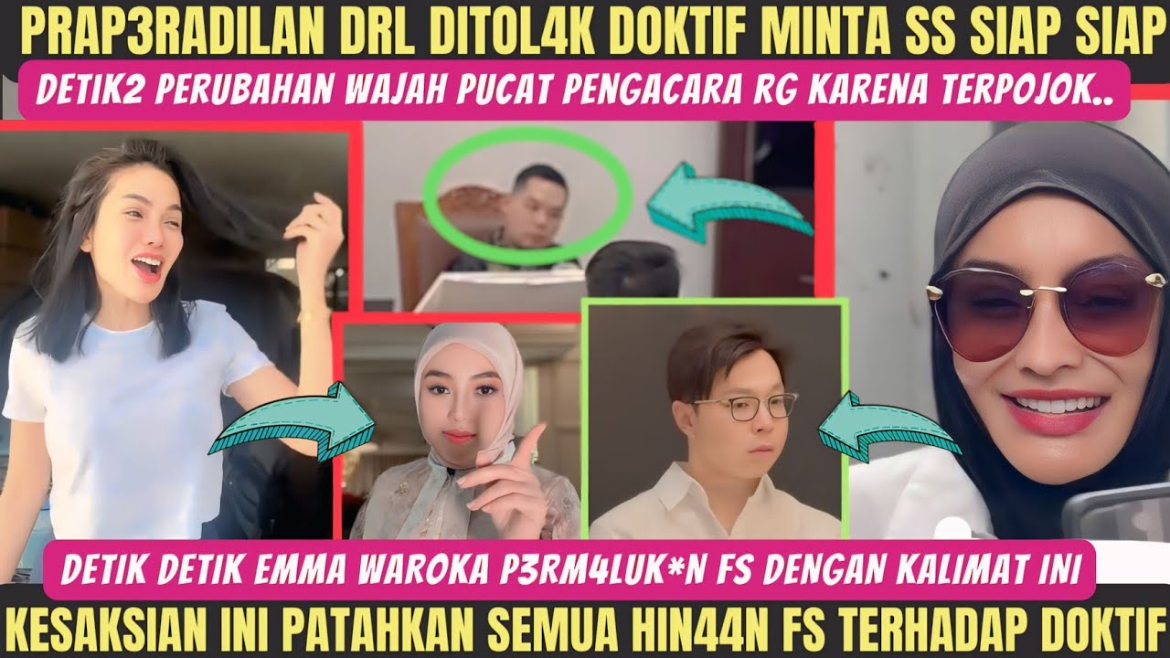 BREAKING NEWS‼️PRAPID DRL DITOLAK DOKTIF MINTA SS UNTUK BERSIAP2‼️EMMA WAROKA SKAKMAT FS‼️