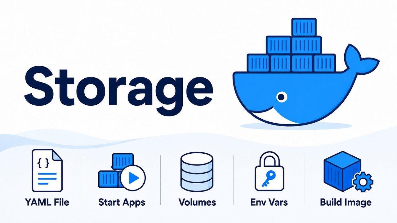 Learn Docker Storage (Volumes & Bind Mounts) | Docker Tutorial