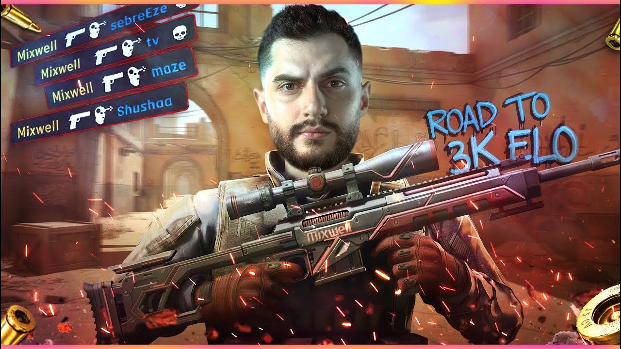 Ex Pro-Player demuestra porque una vez llego a lo m&aacute;s alto Cs2 | Road To 3K ELO Faceit | MIXWELL