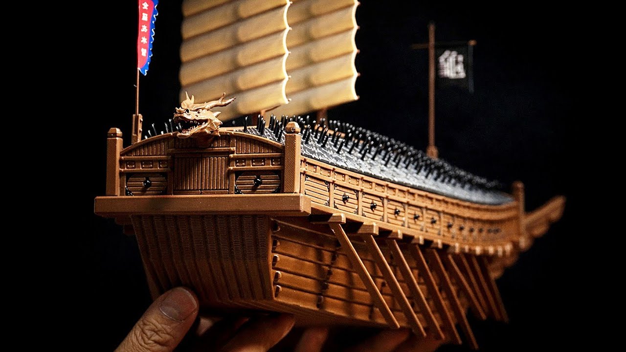 심심한데…거북선이나 만들까🐢⚓️3D Printed Turtle Ship⛵️ – Full Build
