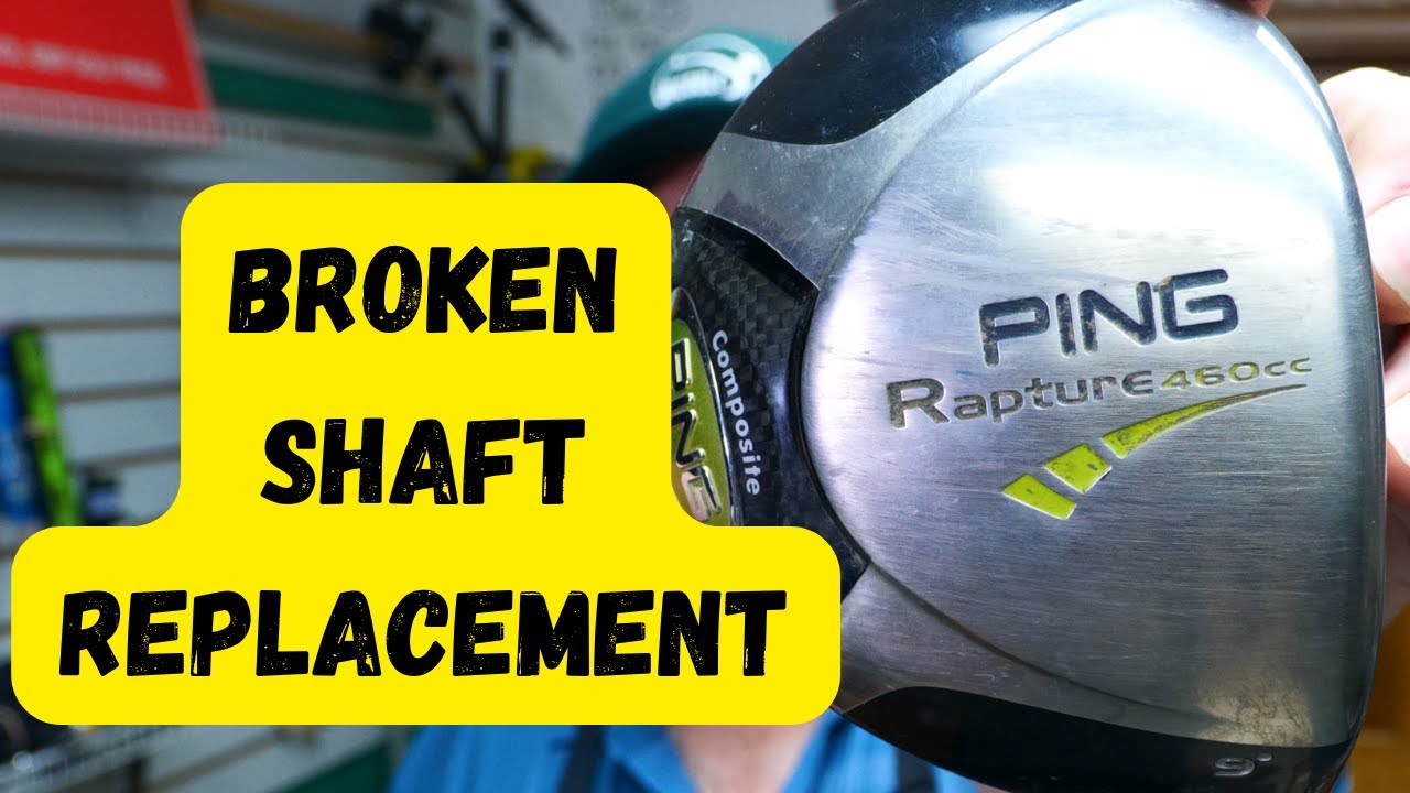 PING Driver Reshaft — ремонт клюшек для гольфа b2b17