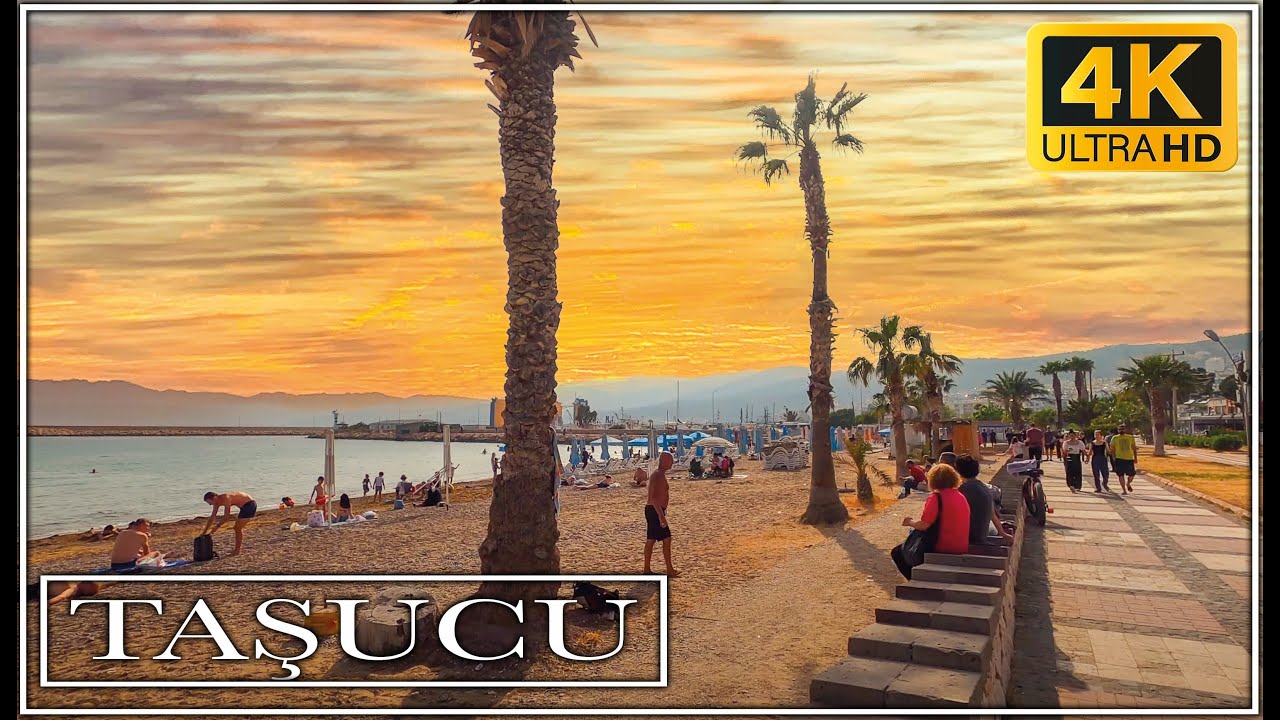 Taşucu 4K Walking Tour Mersin/Turkey