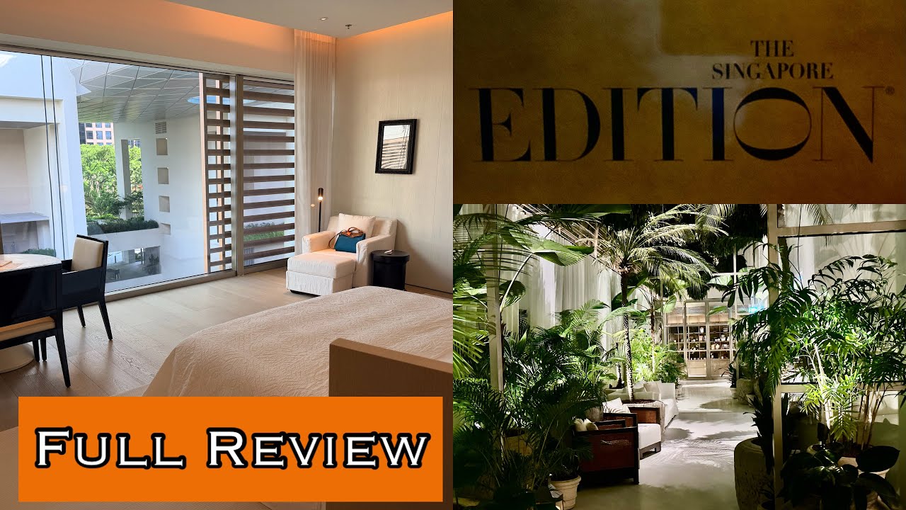 Сингапурское издание, 5-звездочный отель Marriott Bonvoy. Номер Deluxe Garden. ПОЛНЫЙ ОБЗОР.