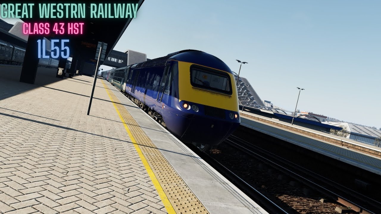 Train Sim World 6 | Great Western Railway | 1L55 | Swansea to London Paddington | Class 43 HST FGB