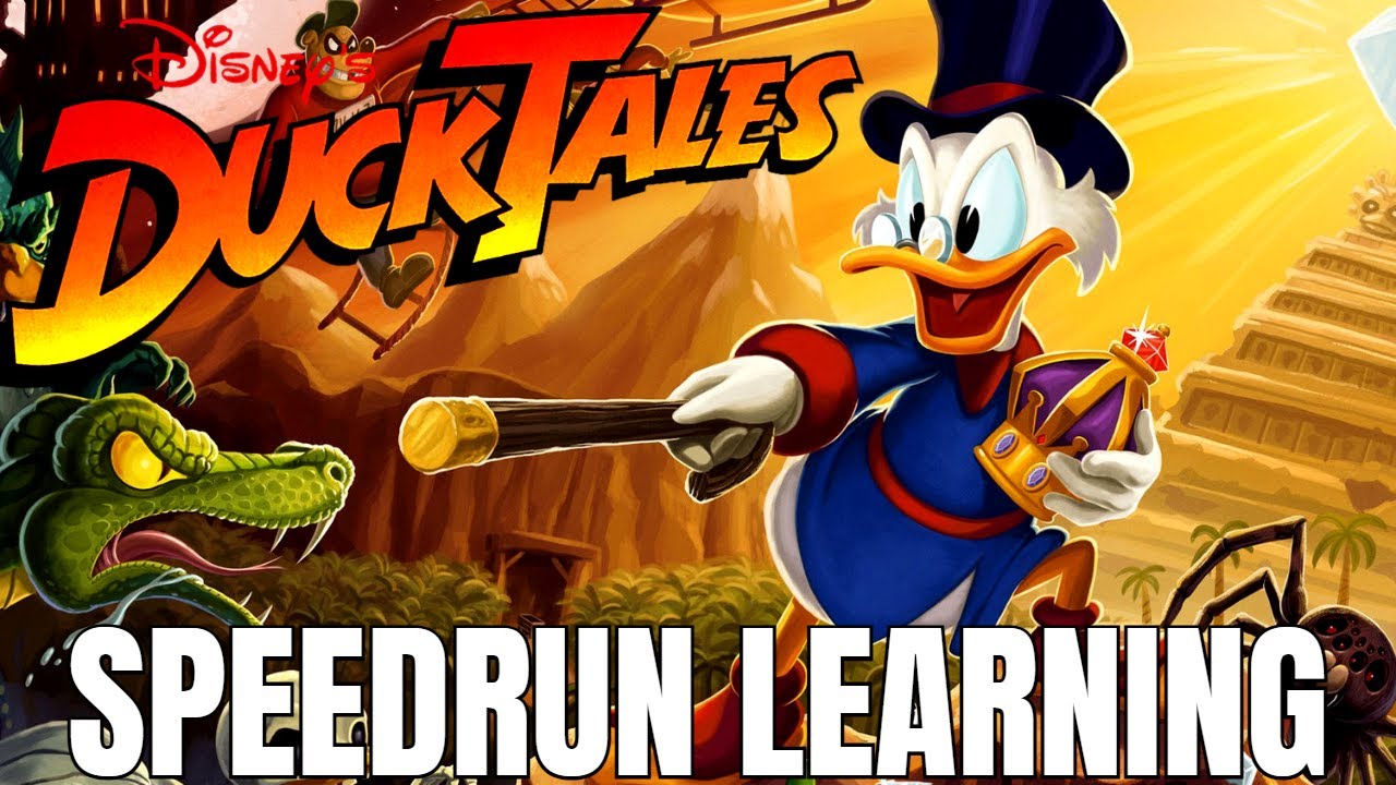 Learning the DuckTales Speedrun (Disney Afternoon Collection) – Live