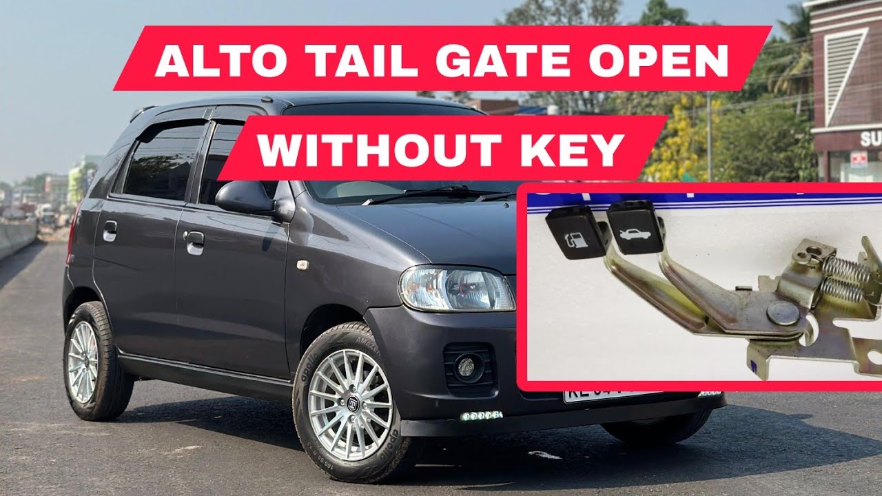 #maruti #alto  How to set Dickey opener manual malayalam