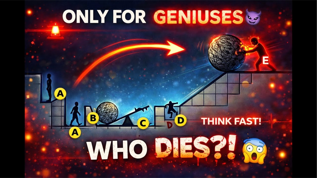Only Geniuses Can Solve This – Who Dies? 😈