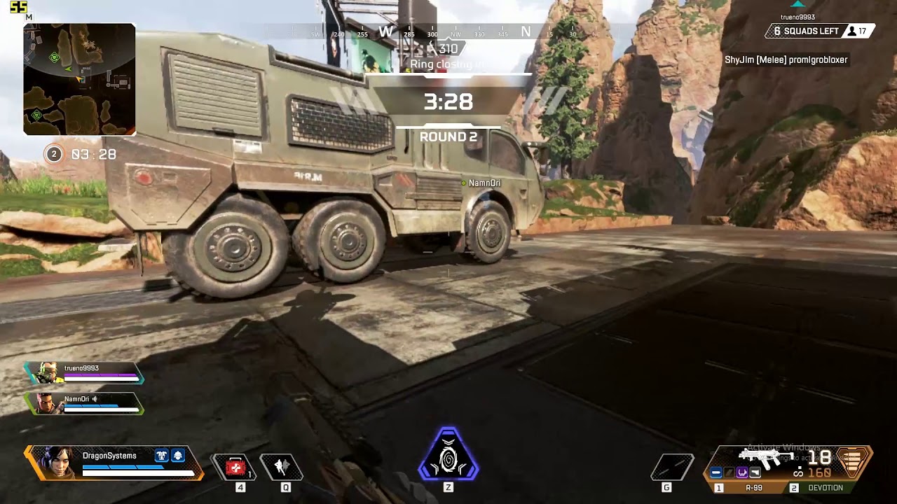 Apex Legends on Core i5 2500 with 8 gigs ram and GTX 760