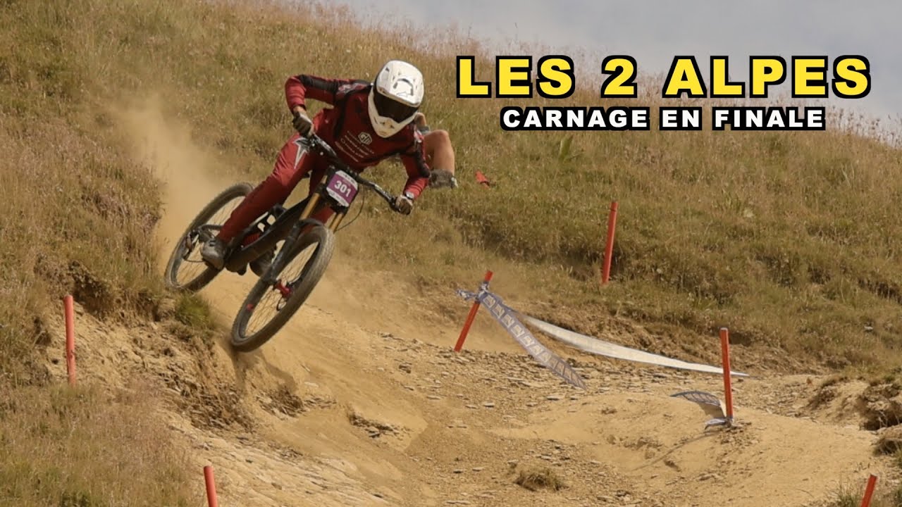CHAMPIONNAT DE FRANCE LES 2 ALPES - FINALE SOUS LA PLUIE